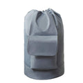 Portable Oxford Fabric Drawstring Laundry Bag, Black