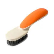 Soft-Bristle Long-Handle Shoe Washing Brush, Two-Tone