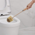 Wooden Toilet Brush with Beech Handle and 360° PP Bristles