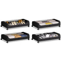 Rolling Under-Bed Storage Bins with Wheels, 60L, Set of 4, Black