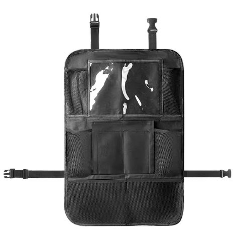 Oxford Cloth Car Seat Storage Bag with Mesh Section