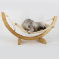 Breathable Fabric Pet Hammock Bed for Cats and Small Dogs