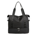 Large Wet and Dry Separation Gym Bag in Nylon, 40 x 22 x 40 cm