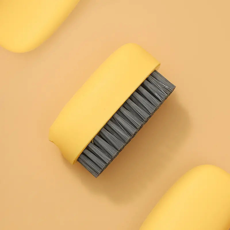 Soft-Bristle Laundry Brush and Slim Shoe Brush in PP and PET