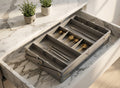 Expandable ABS Drawer Organizer, 2 or 3 Tiers, 24 x 15 cm
