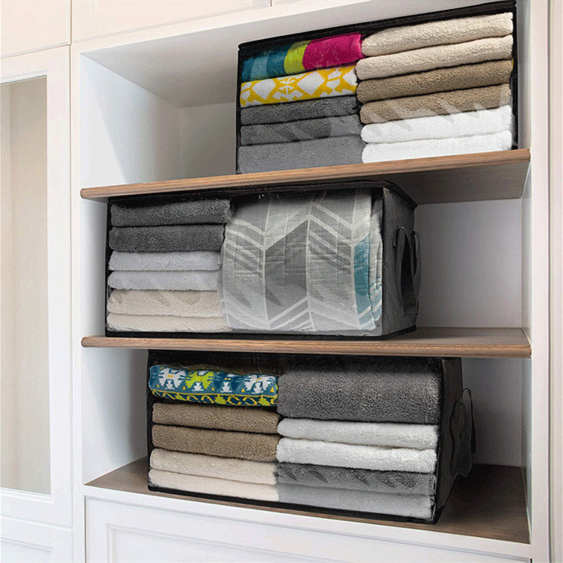 Large Non-Woven Quilt Storage Cube, 58 x 31 x 30 cm