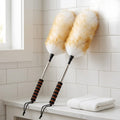 Telescoping Lambswool Dusters, Extend 25 to 64 in, 2-Pack