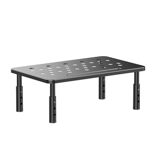 Adjustable Steel Monitor Riser with 3 Height Positions, Black or White
