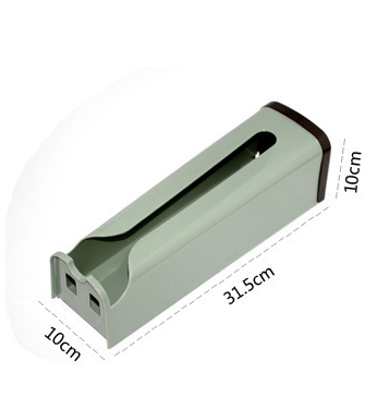 Space-Saving Kitchen Grocery Bag Holder & Dispenser, Wall-Mounted
