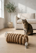 Jute Spiral Rope Bird Perch and Swing, 78.6 in