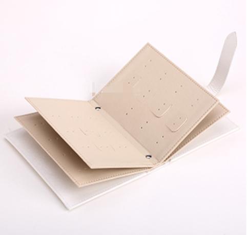 PU Leather Earring and Jewelry Box, 18.5 x 14 cm