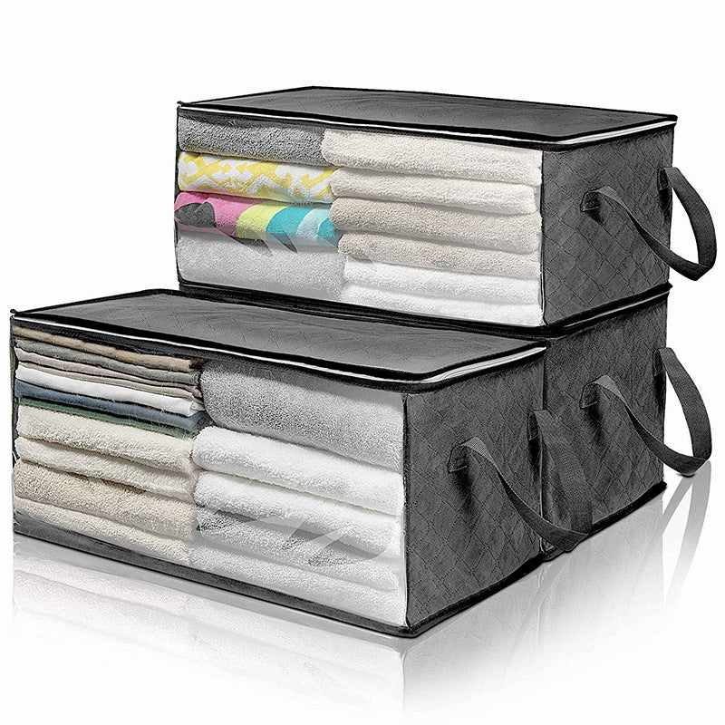 Large Non-Woven Quilt Storage Cube, 58 x 31 x 30 cm