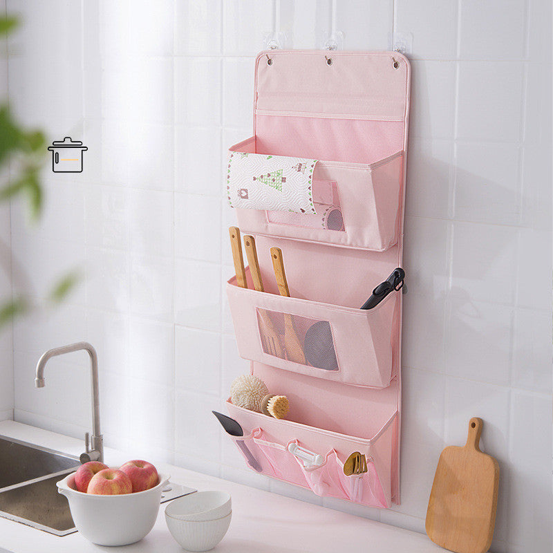 Hanging Oxford Cloth Wall and Door Organizer, 2 or 3 Tiers