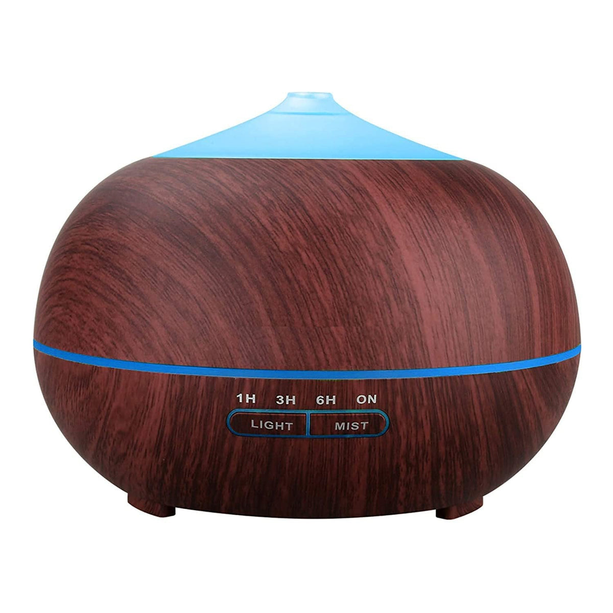 Ultrasonic Color-Changing Aroma Diffuser, Coffee or Wood Finish