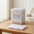Transparent Document Storage Box for Manuals and Stationery