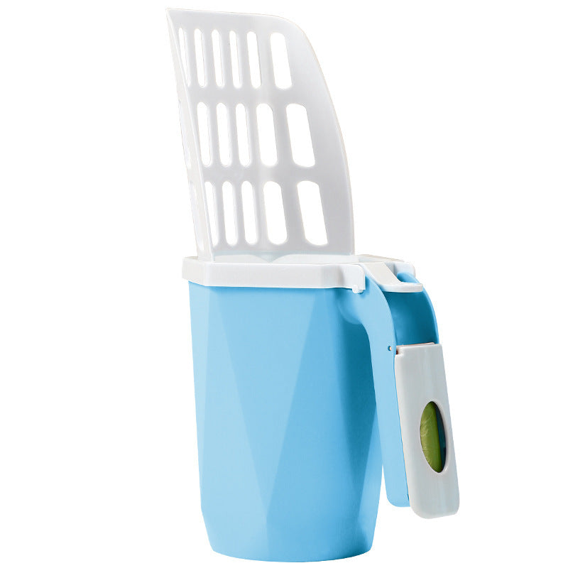 Large Cat Litter Scoop and Waste Storage Box Set with Bags