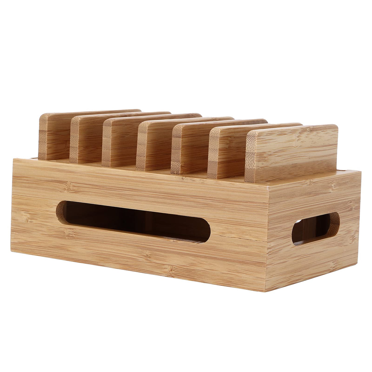 Bamboo Charging Station for Phone, Tablet, Watch and Earbuds