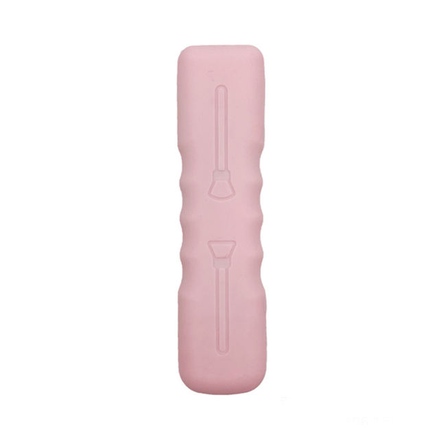 Waterproof Silicone Travel Makeup Brush Holder, 4 Colors