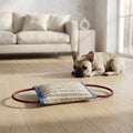 Thickened Hemp Dog Training Bite Pillow with 3 Handles, 25 x 15 cm