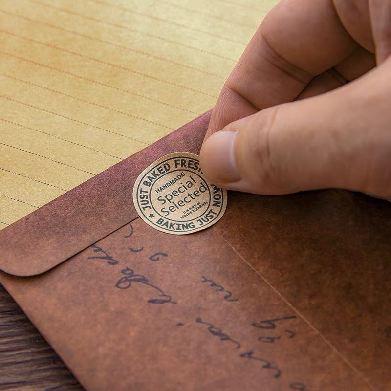 Vintage Kraft Paper Envelopes, with or without A5 Letter Paper