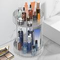 2-Tier Round 360° Rotating Makeup and Skincare Organizer, Clear