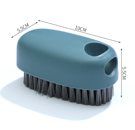 Soft-Bristle Laundry Brush and Slim Shoe Brush in PP and PET