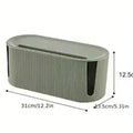 Ventilated PP Cable Management Box for Desk and TV