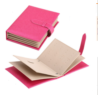 PU Leather Earring and Jewelry Box, 18.5 x 14 cm