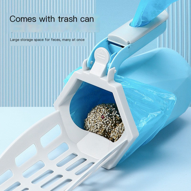 Large Cat Litter Scoop and Waste Storage Box Set with Bags