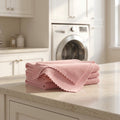 Double-Sided Cotton Silver Cleaning Cloths, 20 Pack, Pink