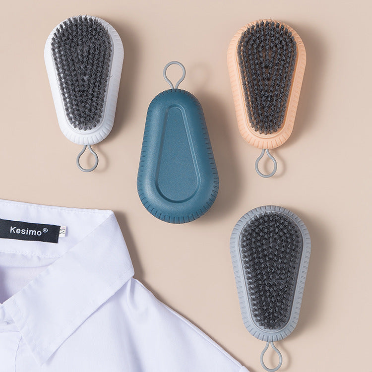 Soft Fine-Bristle Laundry and Shoe Cleaning Brush