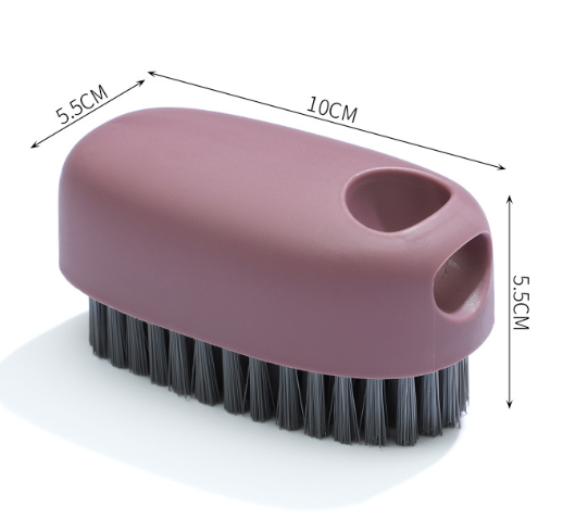Soft-Bristle Laundry Brush and Slim Shoe Brush in PP and PET