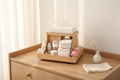 360° Rotating Wood Nursery Organizer – EVERVESTA Luxury