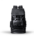 Men's PU Leather Travel Backpack, 45 x 38 x 10 cm
