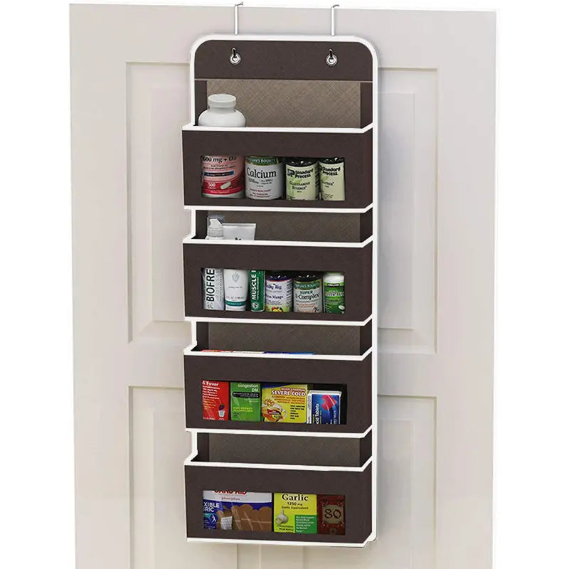 Over-the-Door Hanging Pocket Organizer for Shoes and Accessories