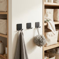 No-Drill Multifunctional Wall Hook for Bathroom and Bedroom