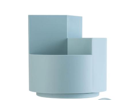 Rotating Desktop Pen Holder, 3, 5 or 9 Grids, PP Plastic