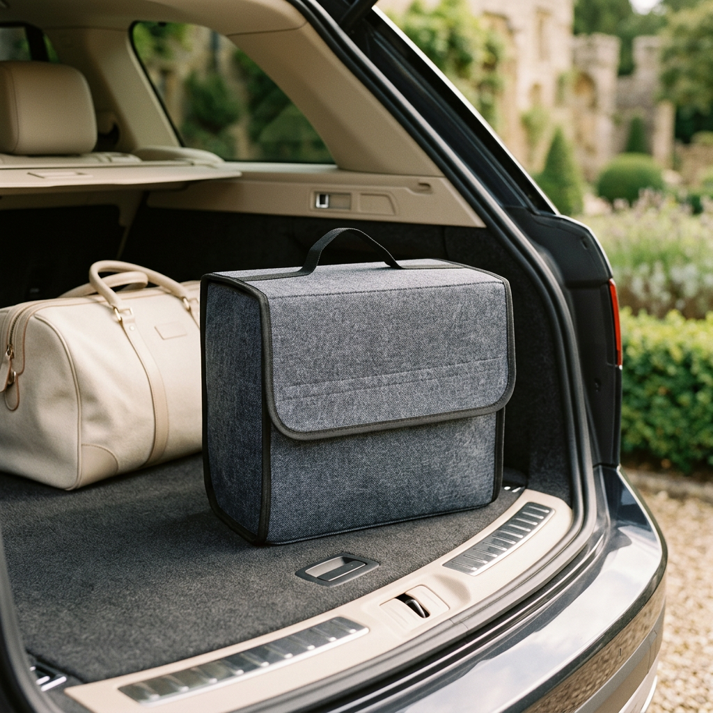 Felt Car Trunk Storage Box, 3 Sizes
