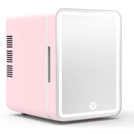 Mini Makeup Fridge with Cooling and Warming, Home and Car Power