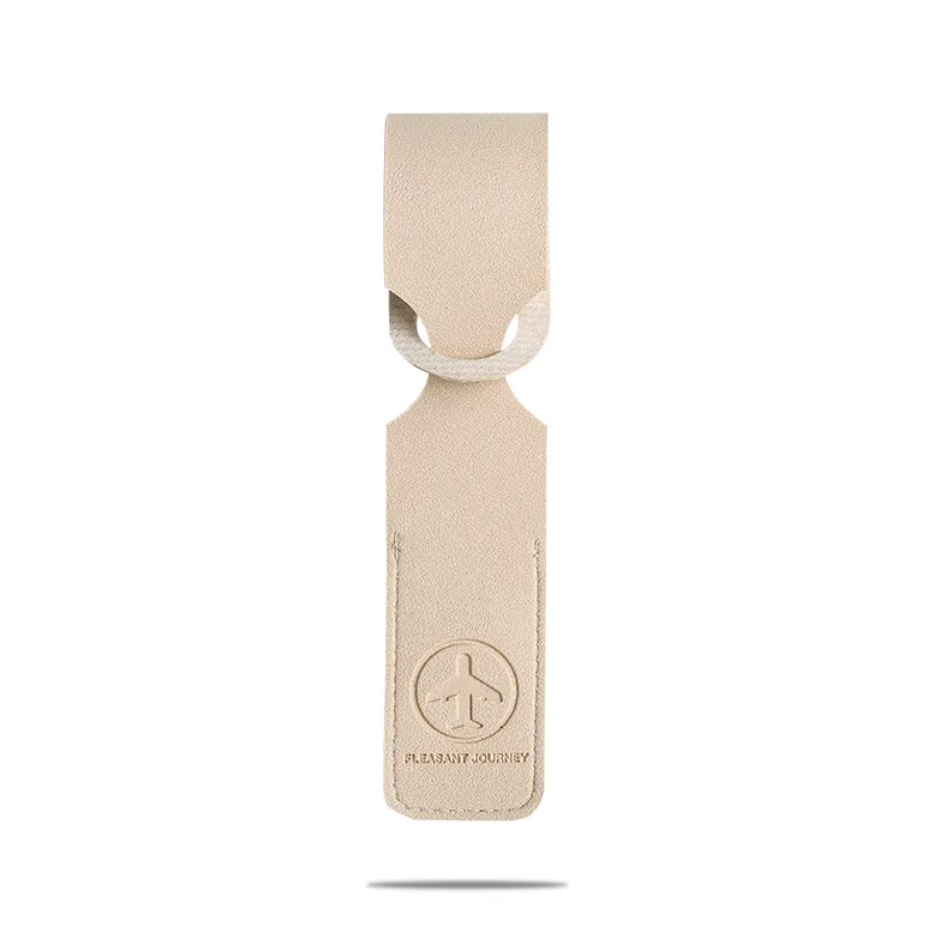 Ultra-Light Luggage Tag with Privacy Cover, Embossed or Blank