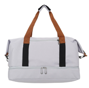 Sports Gym Bag with Wet and Dry Separation, 46 x 28 x 25 cm