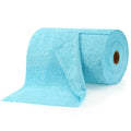 Tear-Away Microfiber Towel Roll, 12 x 12 in, 75 Sheets, Blue