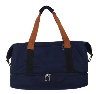 Sports Gym Bag with Wet and Dry Separation, 46 x 28 x 25 cm