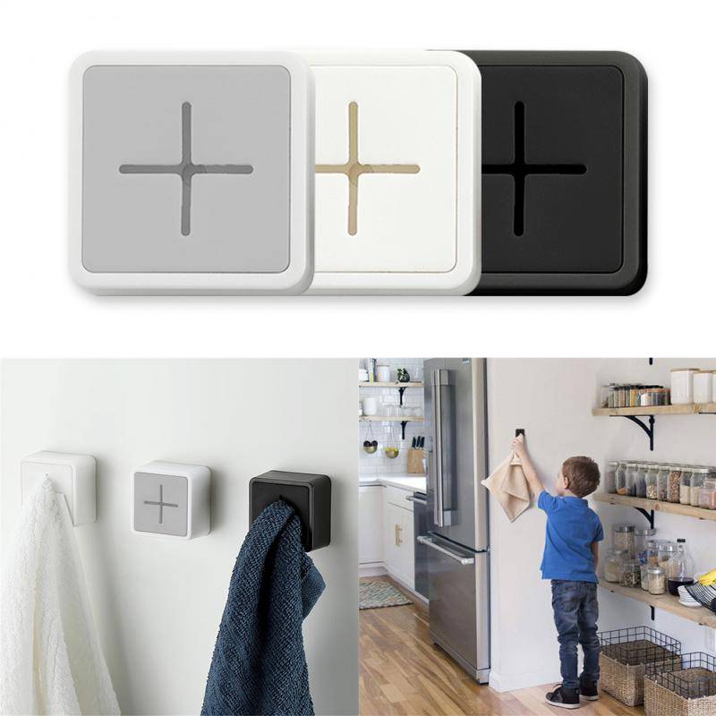 Self-Adhesive Towel Hook for Bathroom and Kitchen Walls