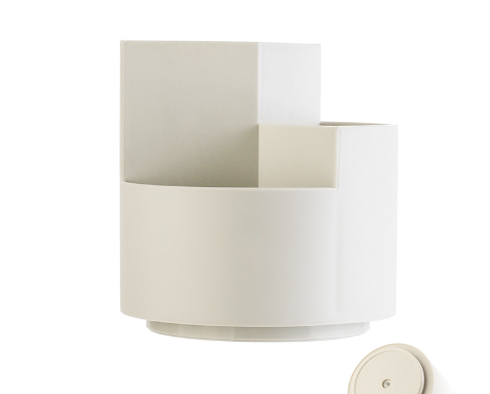Rotating Desktop Pen Holder, 3, 5 or 9 Grids, PP Plastic