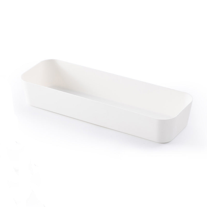 Stackable PP Drawer Storage Boxes in 3 Sizes, White
