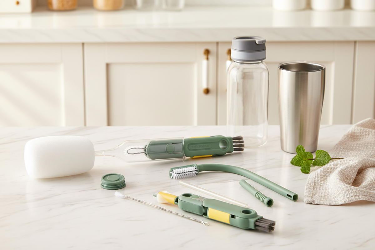 5-in-1 Bottle Cleaning Brush Kit