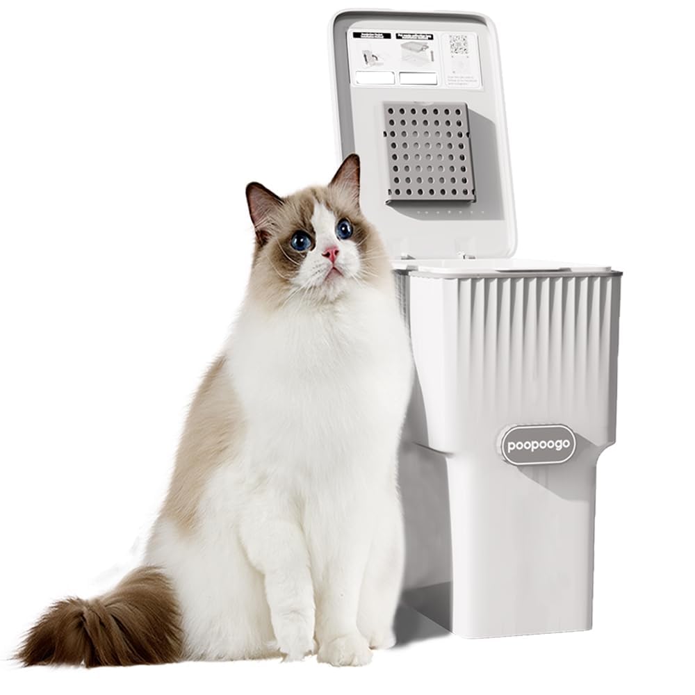 Cat Litter Waste Disposal Bin with Sealed Lid