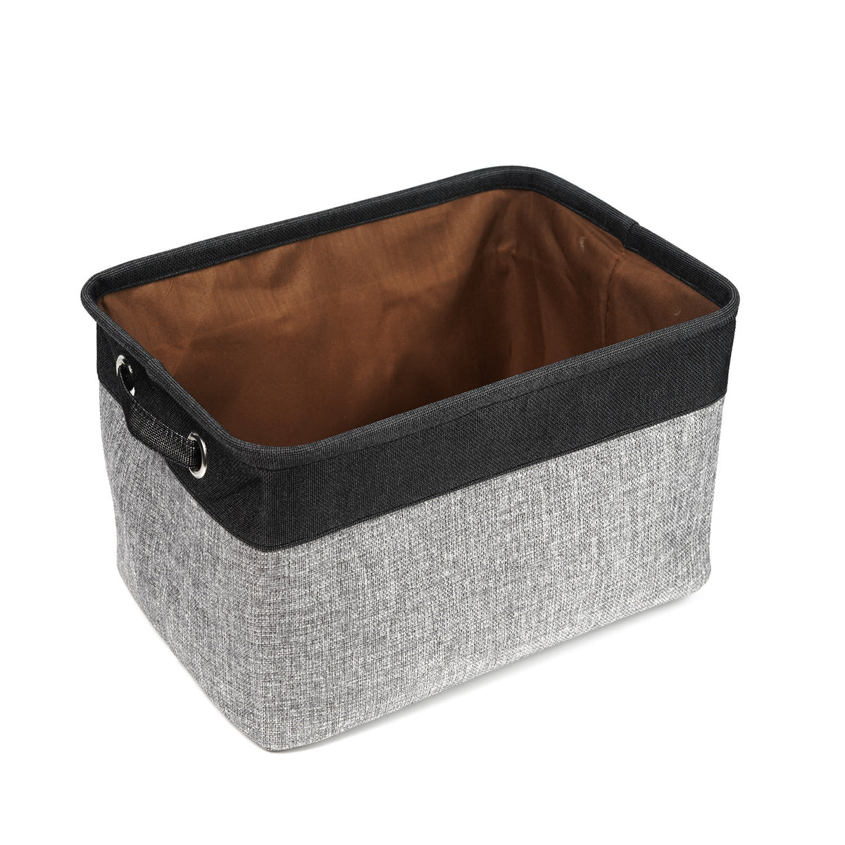 Collapsible Cotton Linen Storage Box for Toys and Sundries