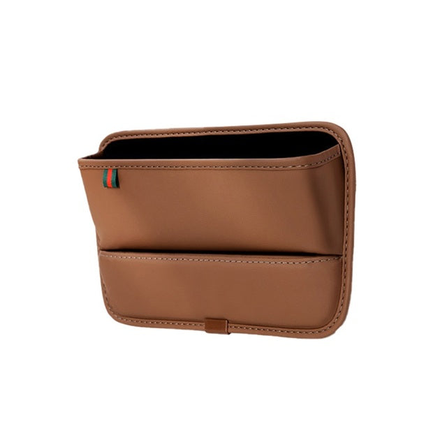 PU Leather Car Seat Gap Filler Organizer
